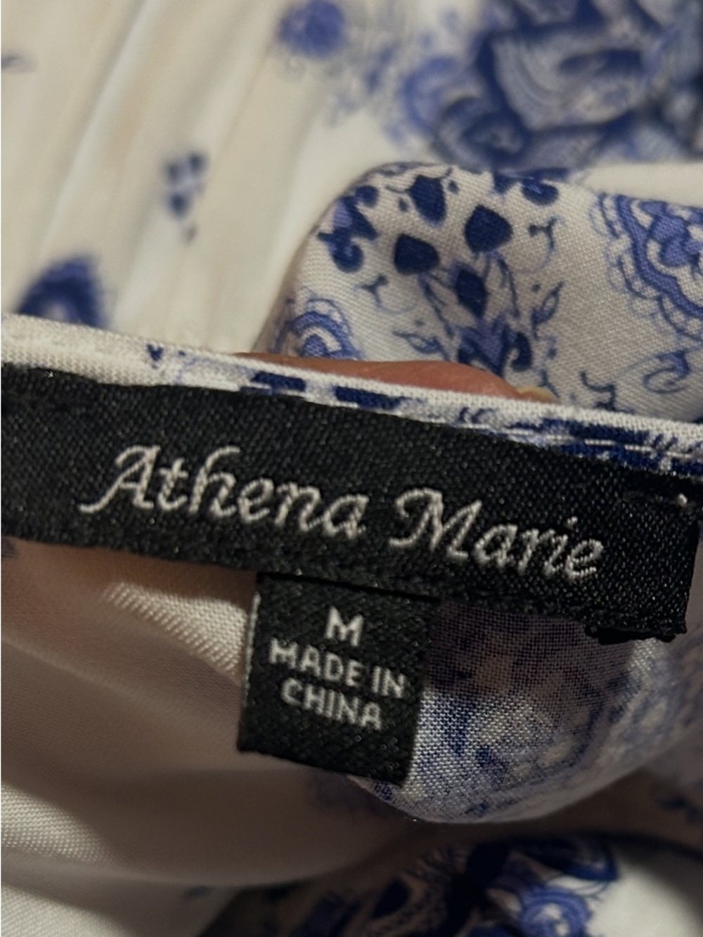 Athena Marie Women’s Dress Long-Waist 3/4Sleeve Embroidery Embellishment Size M - Picture 13 of 13